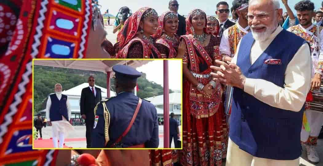 पीएम मोदी की सेशेल्स यात्रा: राष्ट्रपति पैट्रिक ने दिया 'गार्ड ऑफ ऑनर', स्वर्ण जयंती समारोह में बतौर मुख्य अतिथि हुए शामिल