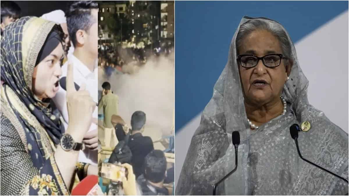 मंच पर दहाड़ रहे थे नेता, तभी अचानक हुआ जोरदार ब्लास्ट; मची भगदड़