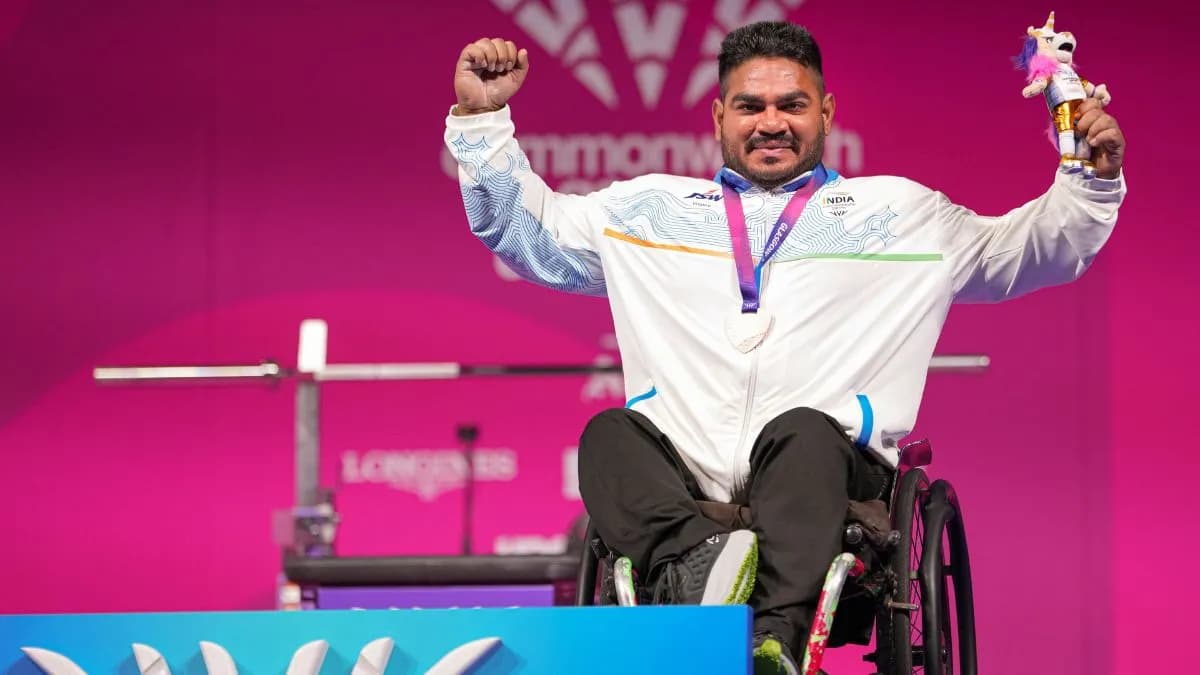 CWG 2026: कॉमनवेल्थ गेम्स में भारत का खाता खुला, पैरा पावरलिफ्टर झंडू कुमार ने जीता मेडल
