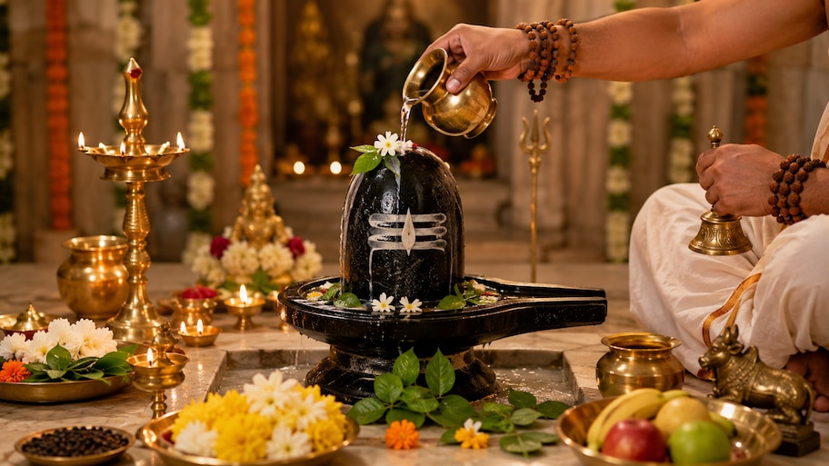 सावन में घर पर करने जा रहे हैं रुद्राभिषेक? भूलकर भी न करें ये गलतियां, जान लें ये जरूरी नियम और सही पूजा विधि