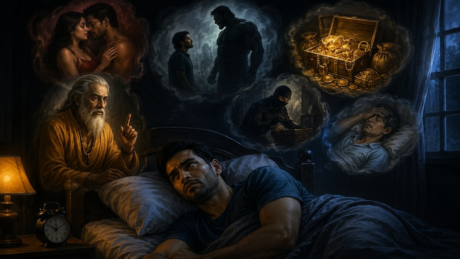 Vidur Niti Sleep Secrets: रात भर बिस्तर पर बदलते रहते हैं करवटें? विदुर जी की ये 5 बातें रातों-रात उड़ा देती हैं आपकी नींद
