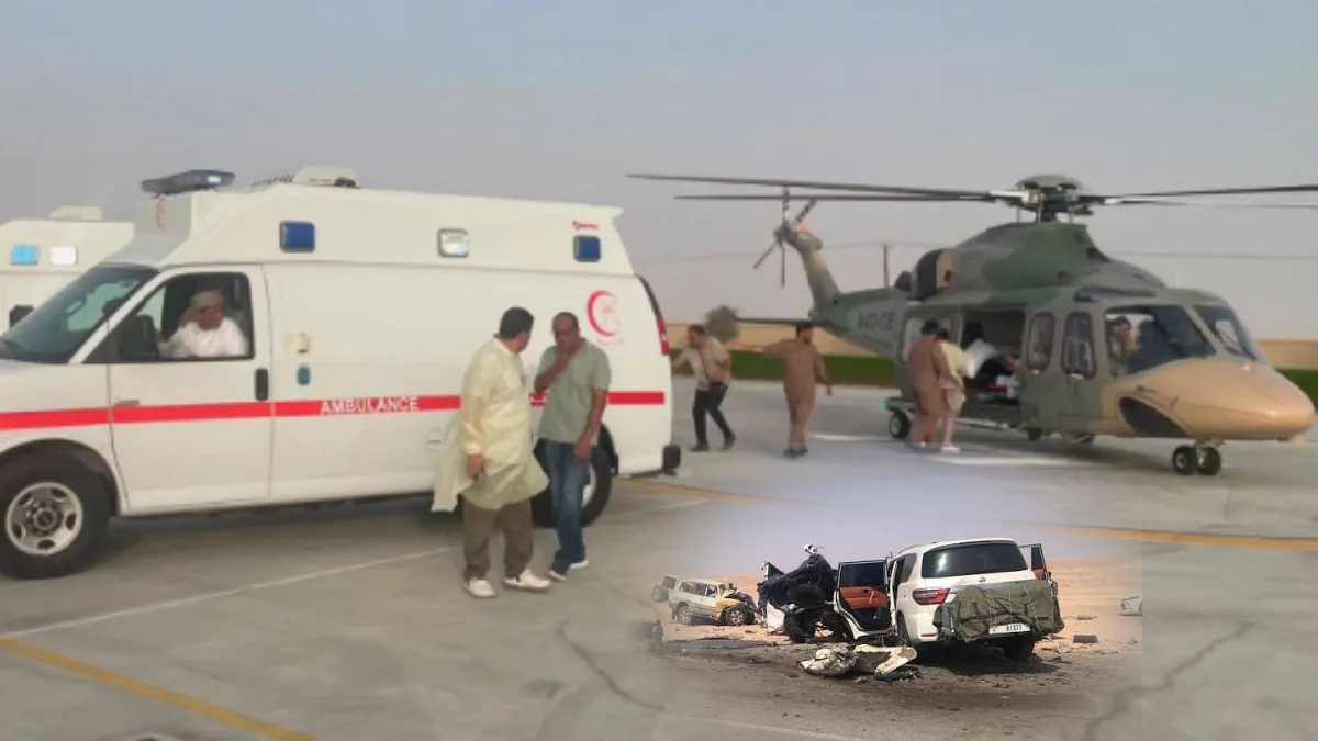 ओमान में बड़ा सड़क हादसा! भारतीयों से भरी गाड़ी पलटने से एक की दर्दनाक मौत, 9 की हालत गंभीर