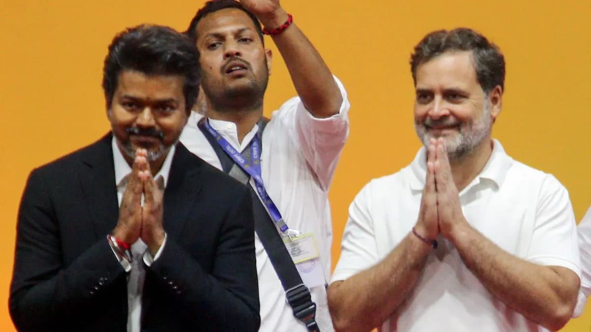 2029 में PM कौन; TVK ने बढ़ाया थलपति विजय का नाम तो भड़की कांग्रेस, दे डाली गठबंधन तोड़ने की चेतावनी