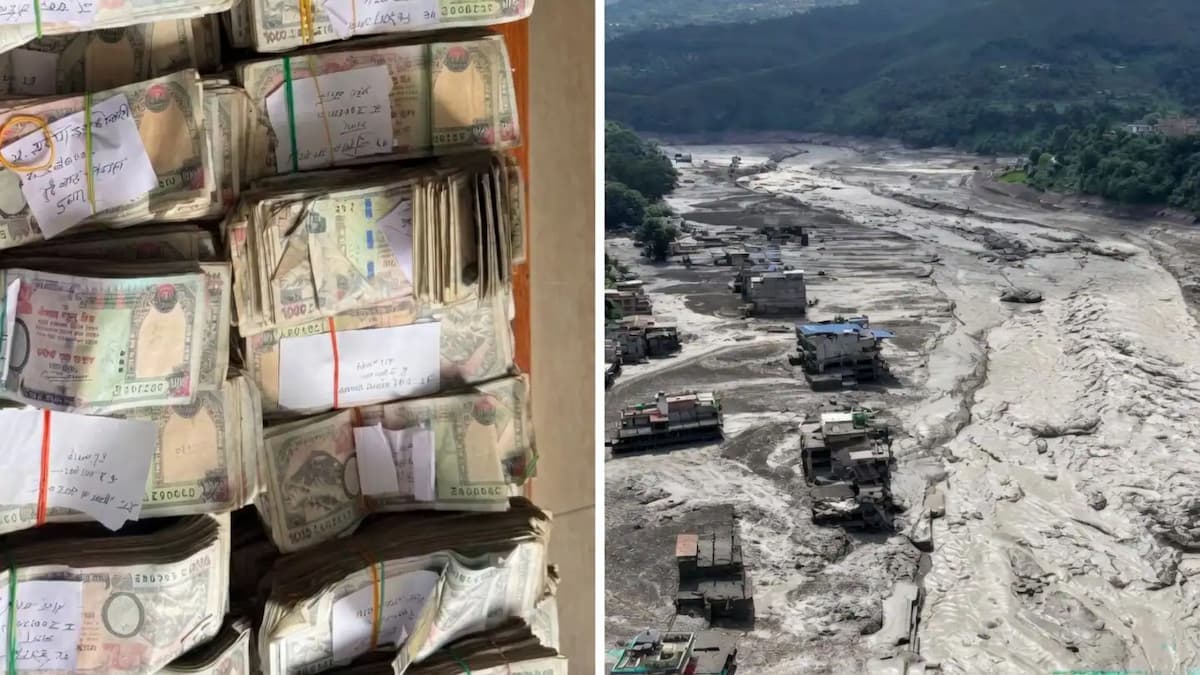नेपाल में कुदरत के कहर के बीच ‘लूट’ का खेल! बाढ़ में बहकर आई तिजोरी काटकर ले गए नकदी