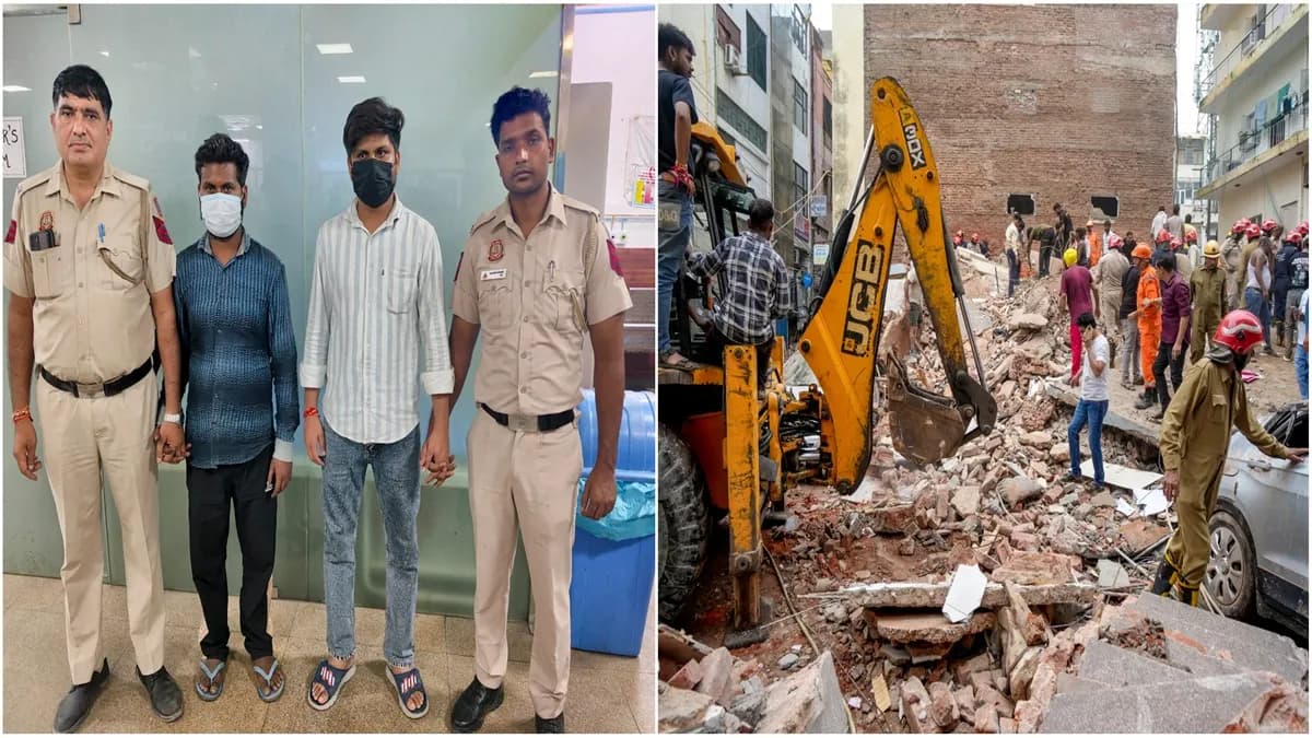 सत्य निकेतन हादसा: 100 मीटर दूर बैठा था PG संचालक, दीवार हटते ही ताश के पत्तों की तरह ढह गई 4 मंजिला इमारत