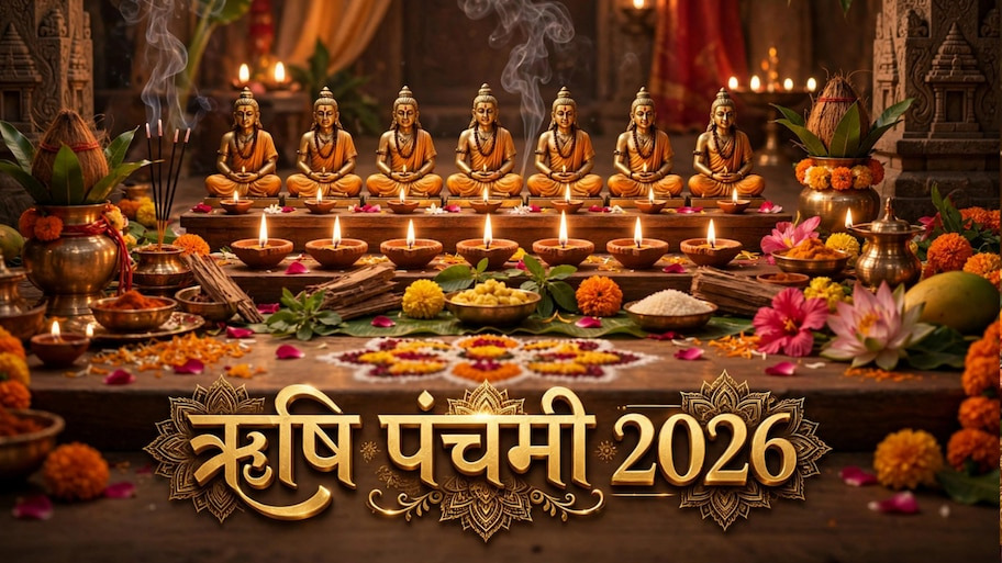 कब है ऋषि पंचमी 2026? जानिए सही तिथि, सप्तऋषि पूजन मंत्र और व्रत का खास धार्मिक महत्व