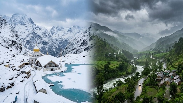 उत्तराखंड के मौसम में बड़ा यू-टर्न: हेमकुंड साहिब में भारी बर्फबारी से बढ़ी ठंड