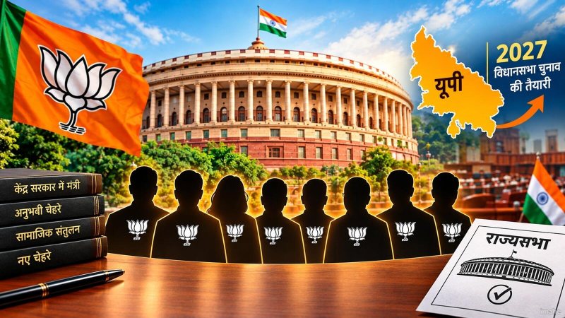 आगामी यूपी विधानसभा चुनाव के समीकरणों को साधने के लिए बेहद खास होंगे राज्यसभा चुनाव के चेहरे