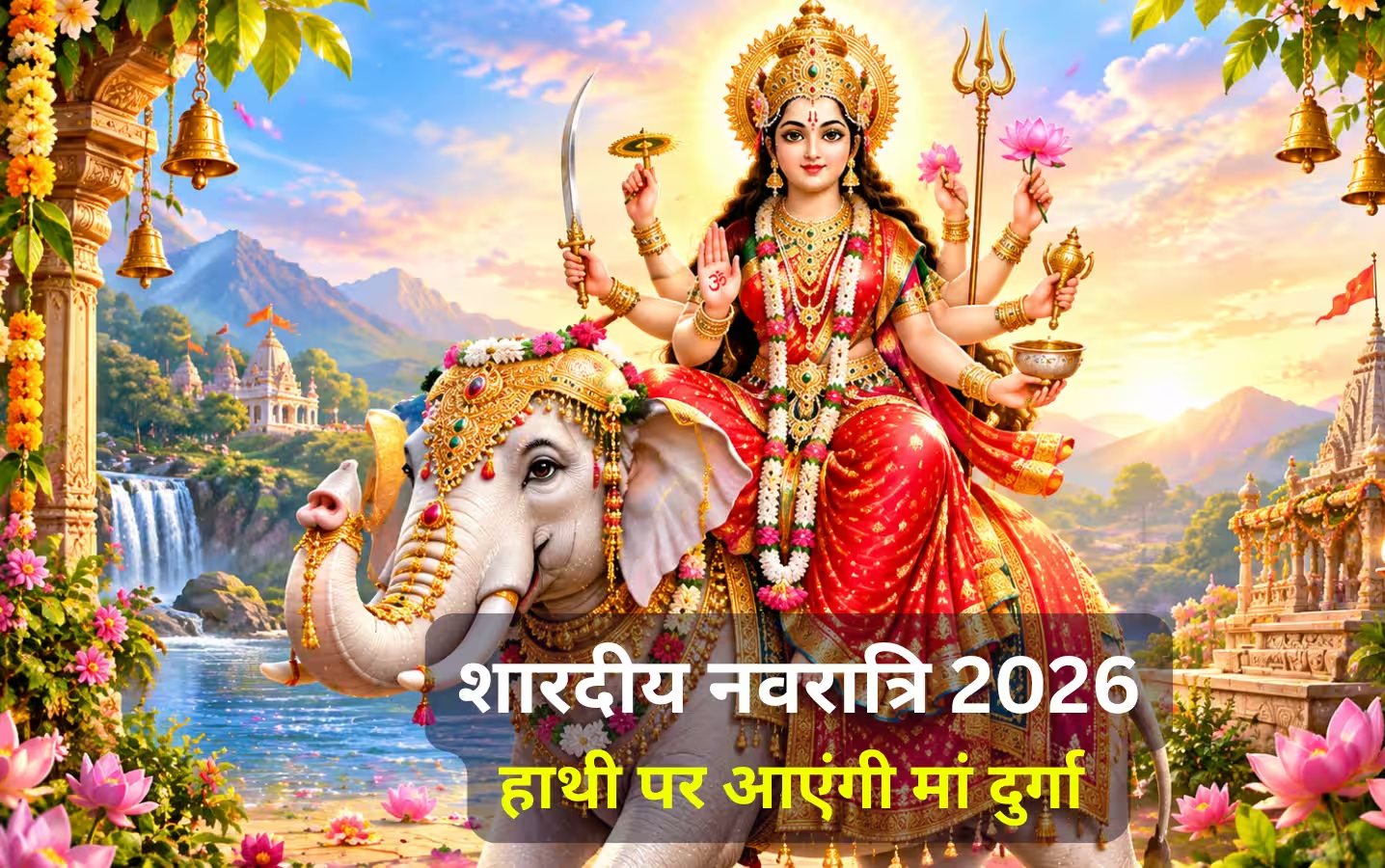 माता रानी के आगमन पर गूंजेगी जयकारे: 11 अक्टूबर से शुरू हो रही शारदीय नवरात्रि 2026