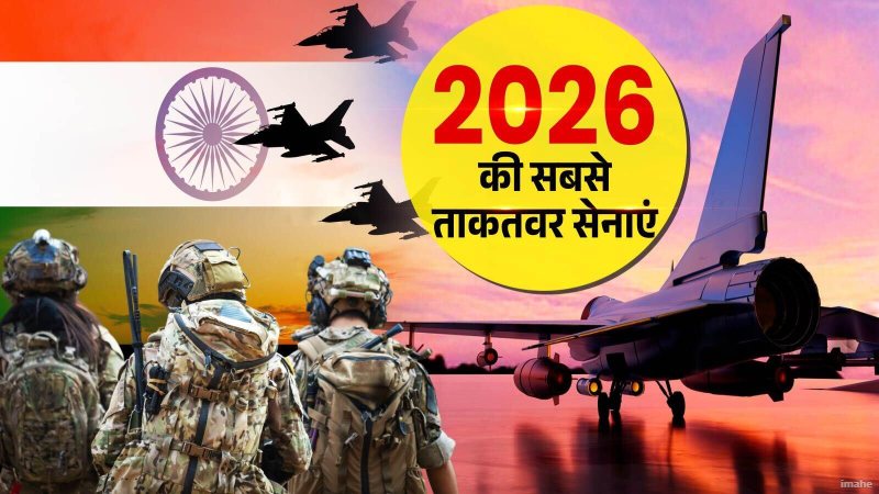 टॉप 10 सैन्य ताकत की लिस्ट में भारत चौथे स्थान पर कायम, पाकिस्तान को तगड़ा झटका