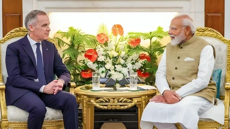 प्रधानमंत्री मोदी और मार्क कार्नी की ऐतिहासिक बातचीत