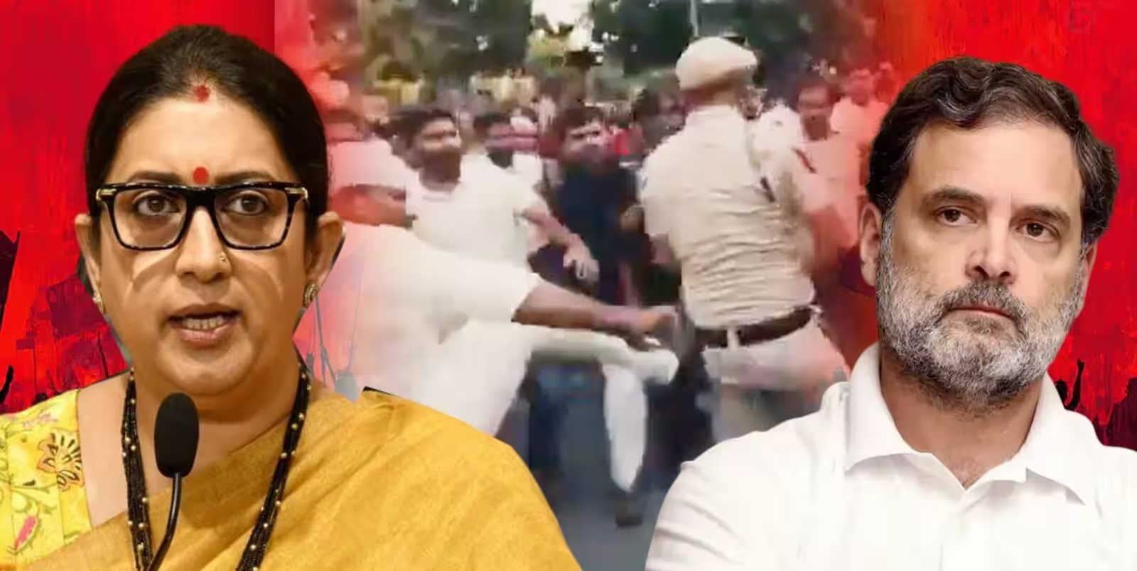 स्मृति ईरानी का राहुल गांधी से सीधा सवाल- जंतर-मंतर को किसने नोटिफाई किया