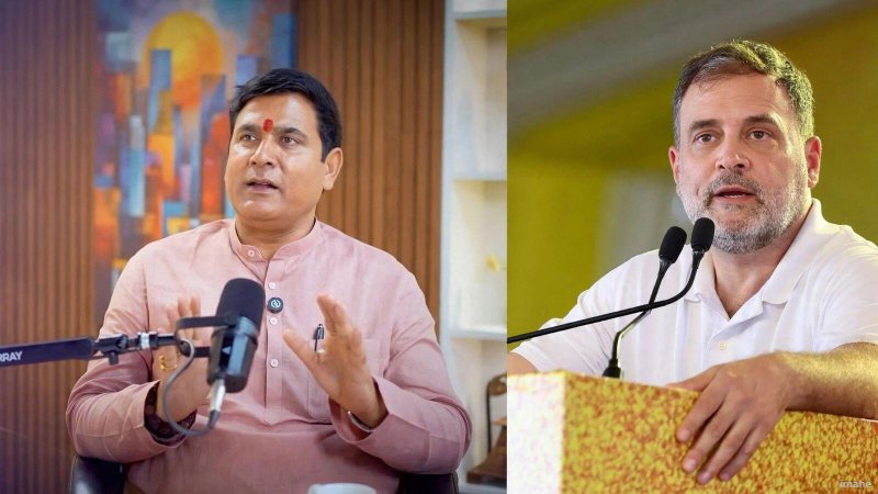 प्रोटेस्‍ट मार्च पर भड़के नंदकिशोर गुर्जर, बोले- राहुल गांधी को जेल में डाल देना चाहिए